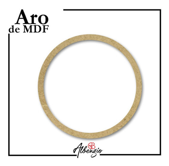 Aro En Fibrofacil 90 Cm X 1 Unid. En 3mm A90-3-1 0