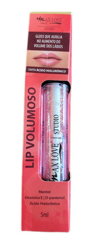 Kit 5 Unidades Gloss Labial Max Love, Lábios Volumosos 0