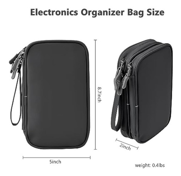 Ddgro Organizador De Cables, Bolsa De Viaje Para 1