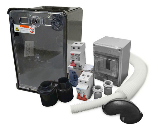 Kit Pilar Medidor Mono S Res Ape Conextube Electro Medina 0