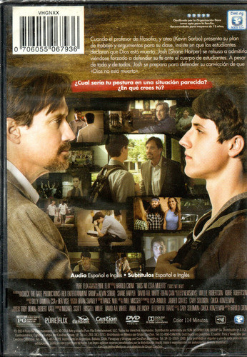 Dios No Está Muerto - Dvd Nuevo Original Cerrado - Mcbmi 1