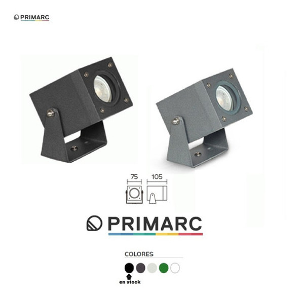 Spot Exterior Para Amurar A Pared O Piso Gu10 Led Fw 2026 1