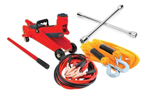 Kit Rescate 4 En 1 Crique 2tn Llave Cruz Slinga Cable Puente 0