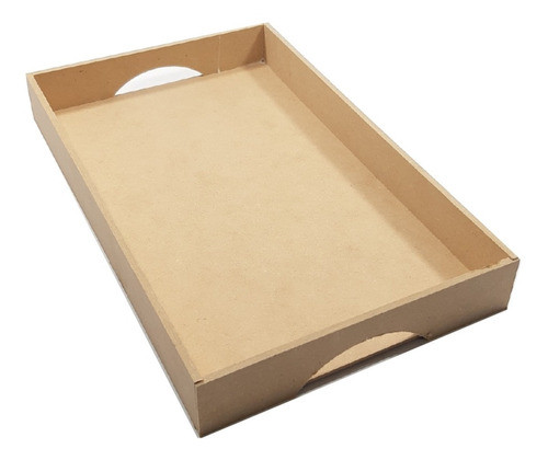 Bandeja Minimal 36x22x5cm Mdf X2 U- Revestir Mosaicos 0