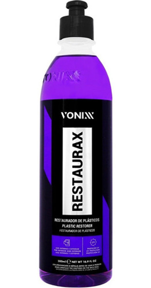Restaura Plásticos Automotivo Restaurex 500ml - Vonixx 0