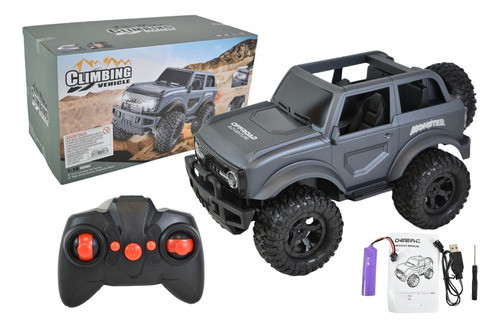Camioneta Jeep Climbing C/ Control Bateria Recagable 0