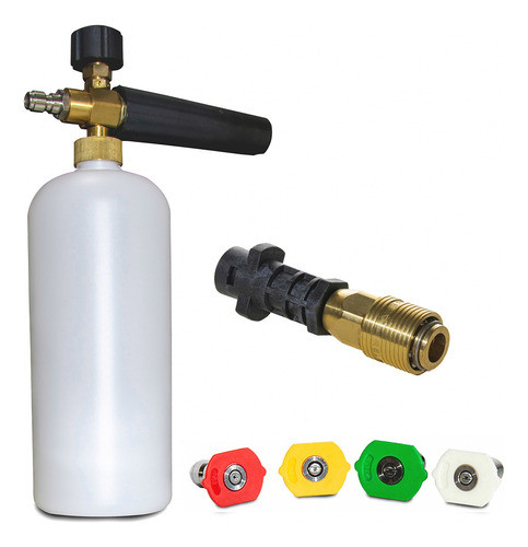 Foam Lance Premium  Karcher Acople Rapido Picos De Colores 0