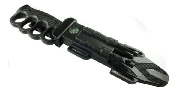 Cuchillo Mango Con Piña Americana Tactico Y Pedernal Barril 1