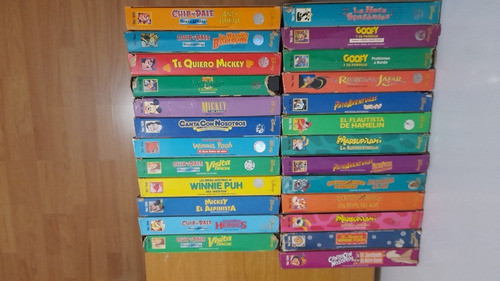 Colección Vhs De Los Años 90's (mayormente De Disney) 0