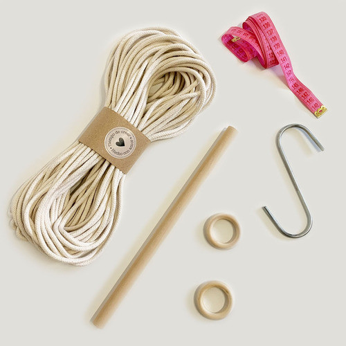 Kit Macrame Nudo A Nudo + Materiales - Arcadia Ediciones 1