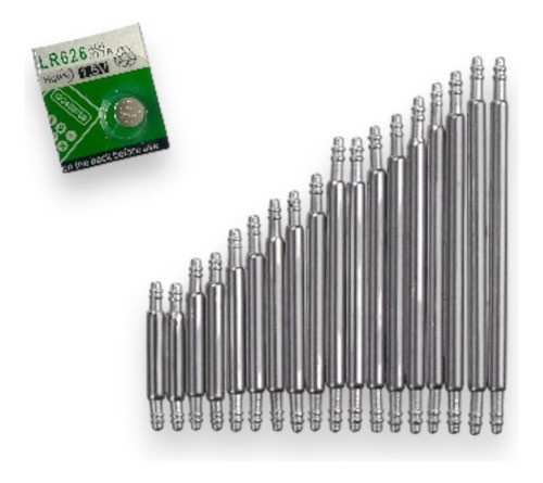 Pernos Para Reloj 8 A 29mm Con Correa De Regalo 5 Unidades 0