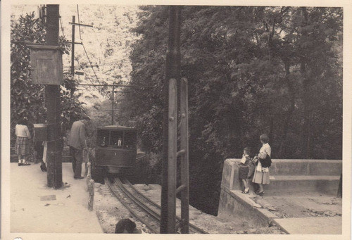 1949 Brasil Fotografia Tren Cremallera San Silvestre En Rio 0
