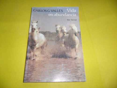 Vida En Abundancia Carlos G Valles Sal Terrae 0