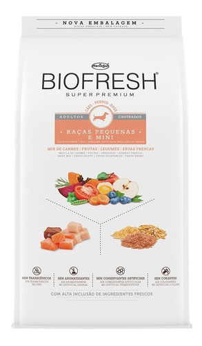 Biofresh Super Premium Castrado Raza Pequeña 3kg Con Regalo 0
