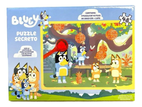 Puzzle Secreto Bluey 48 Piezas 1