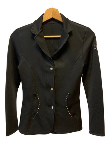 Chaqueta Saco Dzi Con Strass Para Mujer Para Equitación 0