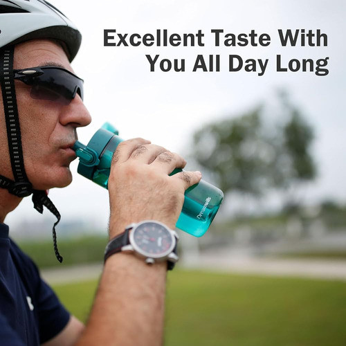 Botella De Agua Dreamwills Con Filtro, Tritán Sin Bpa, Portá 1