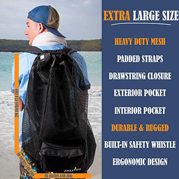 Equipo Deportivo De Buceo  Mochila De Viaje De Malla Xl Para 1