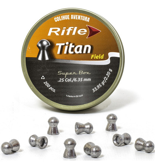 Balines Titan Field Cal .25 / 6.35mm X200u 0