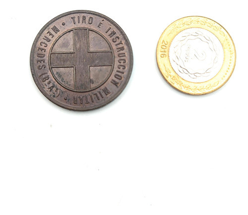 Medalla Antigua Coleccion Tiro Federal 1895 - Numismatica 1