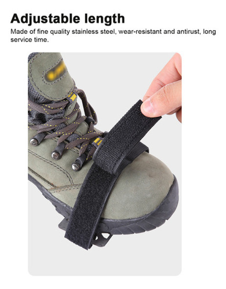 Capa Capa Crampons Ice Shoes Cover Snow Gripper Snowfield Wa 1