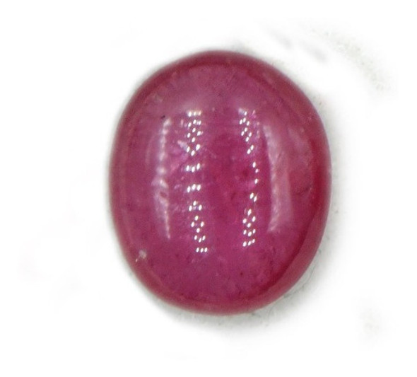 Rubie Cabuchón Pink X2 8x6mm Africa (svgemstones) 0