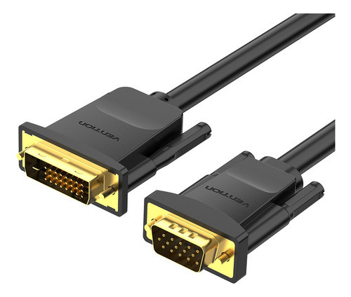 Cable Video Dvi 24+1 A Vga Hd 1080p 60hz 1.5 Metros Vention 0