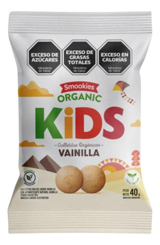 Galletitas Smookies Vainilla Snacks Kids 40 Gr 0