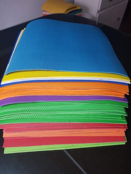 4 Cuadrados De Goma Eva De 35 Cm Por 35 Cm 3 A 4 Mm Espesor 0