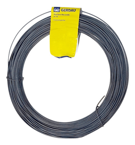 5 Rollos De Alambre Negro Recocido Nº16 X 1 Kilo Gerdau 1