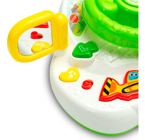Volante Interactivo Bebe C/ Luces Y Sonidos Didactico Bocina 1