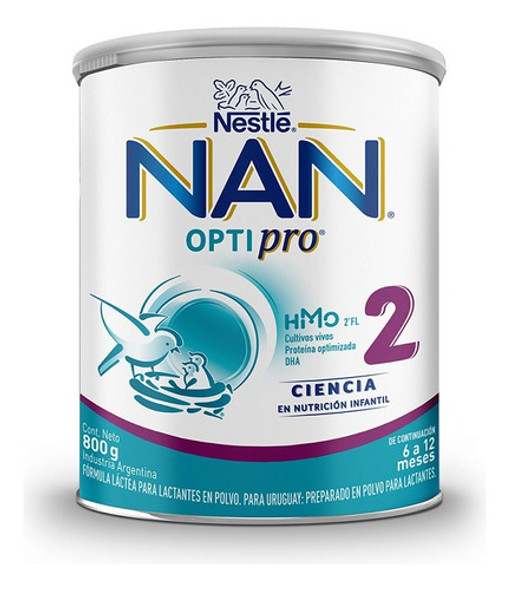 Leche En Polvo Nan Optipro 2 Lata X 800 Gr 0 Leche En Polvo Nan Optipro 2 Lata X 800 Gr 0