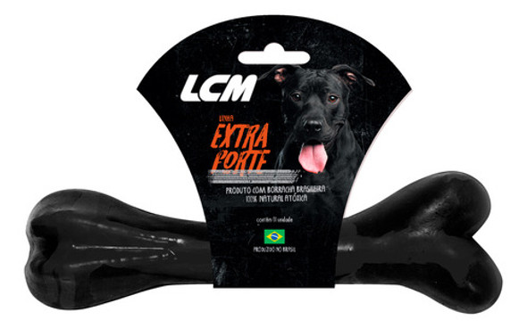 Brinquedo Ossao Macico Borracha Extraforte Cães (200 Mm) Lcm 0
