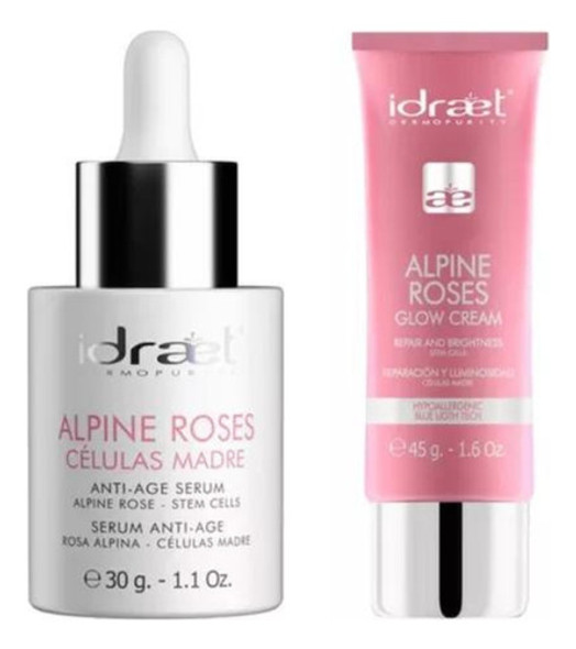 Kit Facial Alpine Roses Idraet Serum + Crema Facial 0 Kit Facial Alpine Roses Idraet Serum + Crema Facial 0