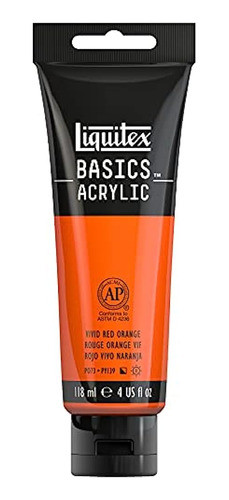 Pintura Acrílica Liquitex Basics, Tubo De 118 Ml (4 Oz), Nar 0