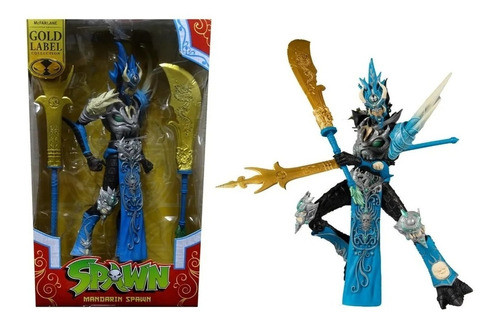 Figura Spawn Mandarin  Lujo 17 Cm Mcfarlane Sharif Express 0