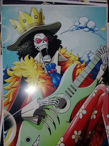 Posters De Brook De One Piece Anime 0
