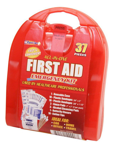 Rapid Care Cd- de Primeros Auxilios Kit De Primeros Auxili. 0