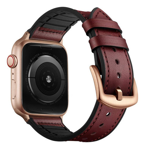 Malla Para Apple Watch 38/40mm Ouheng Vino Tinto 0