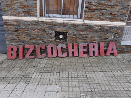 Cartel De Cgapa Hojalata Bizcocheria 0