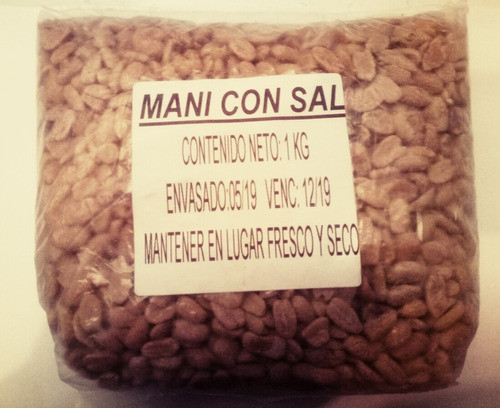 Mani Pelado Con Sal 1 Kg 0