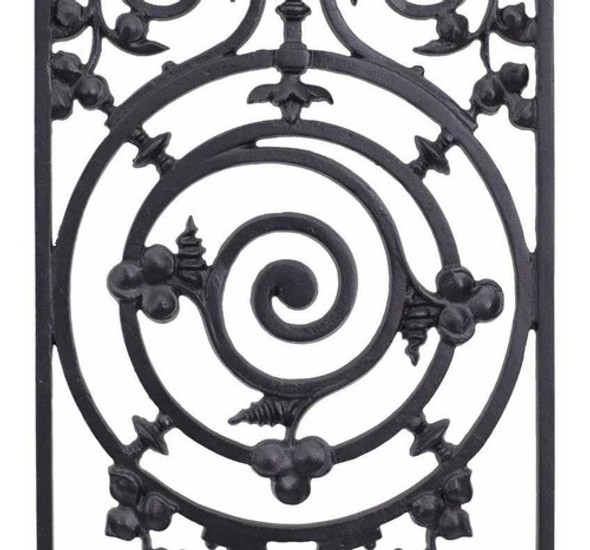 Reja Artesanal N4 (81 X 38) Fundición Aluminio- Alpha Deco 1