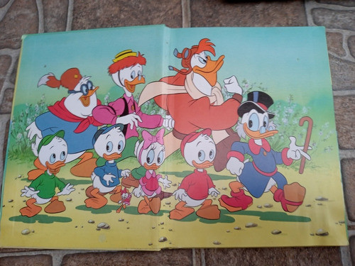 Libro Pato Aventuras Walt Disney 3ra Edicion 1991 España 1