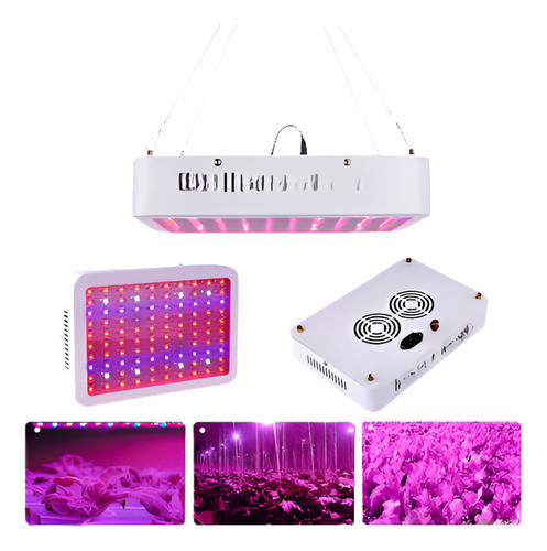 300w Led Crece La Luz Lámpara Espectro Completo Panel Veg Fl 0