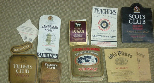 Etiquetas Varias ( Marca De Whisky) 1