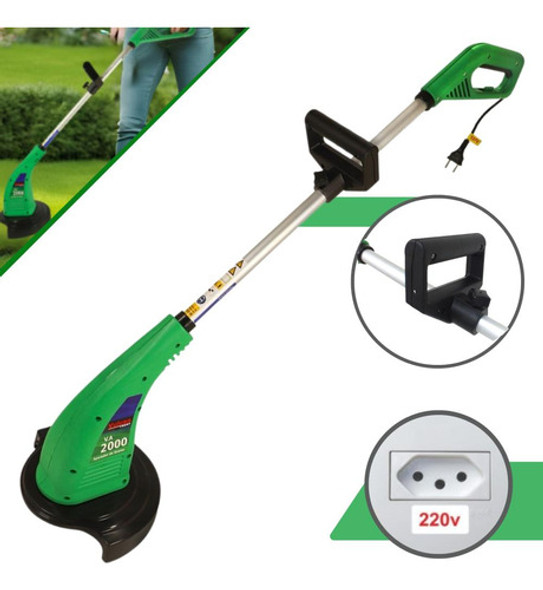 Roçadeira Va2000 Elétrica Aparador De Grama Super Leve 220v 0