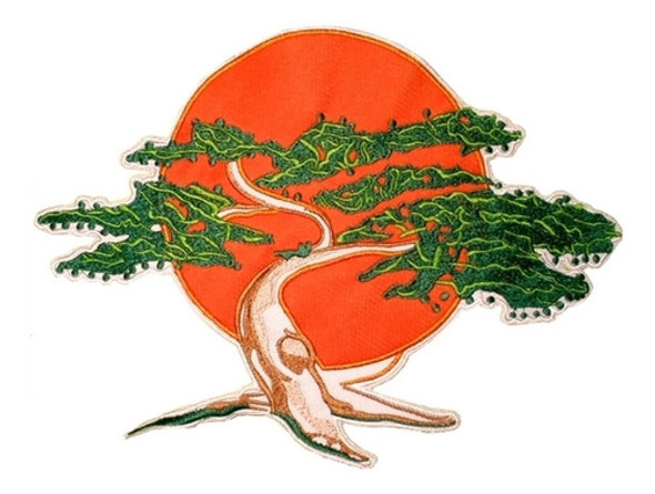 Parche Bordado Karate Kid Bonsai Traje Daniel Larusso Miyagi 0