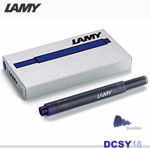 Cartucho De Tinta Lamy - Azul Negro - Caixa 5 Uni. Tinteiro 0