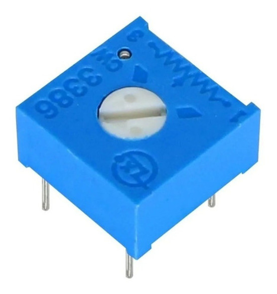 25 Pçs Trimpot 1 Volta 3386f 5k Horizontal 0