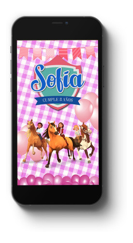 Video Invitación Personalizada - Spirit (cabalgando Libre) 0